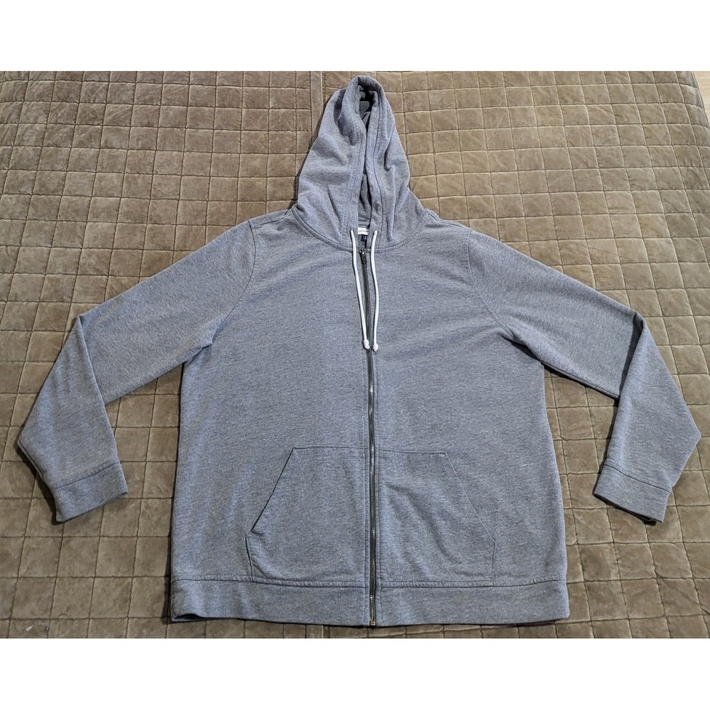 Universal Thread Goods Co. Women's Gray Full Zip Hoodie Cotton Blend Size XXL